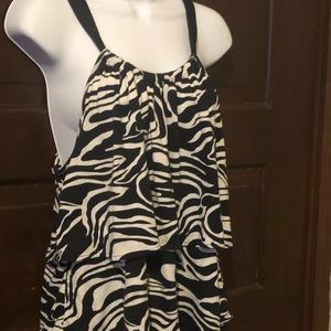 Michael Kors Zebra Prints top
